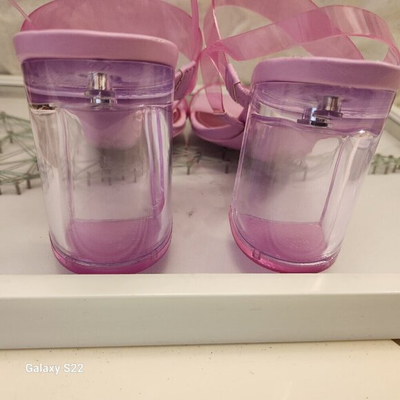 Nine West Pink "Tenia" Heeled Sandals. NIB. Size 10 - Picture 9 of 12